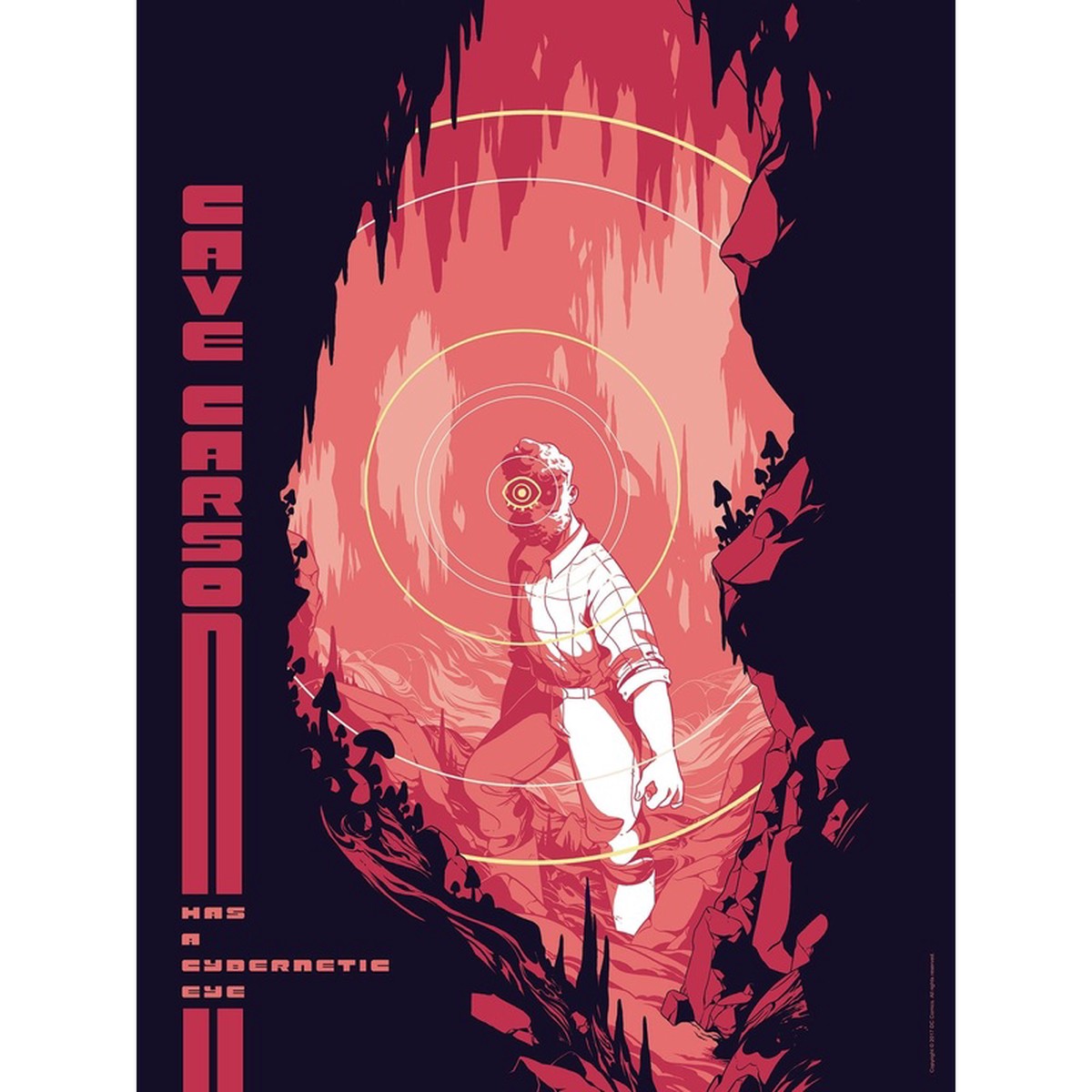 Cave Carson Has a Cybernetic Eye Poster